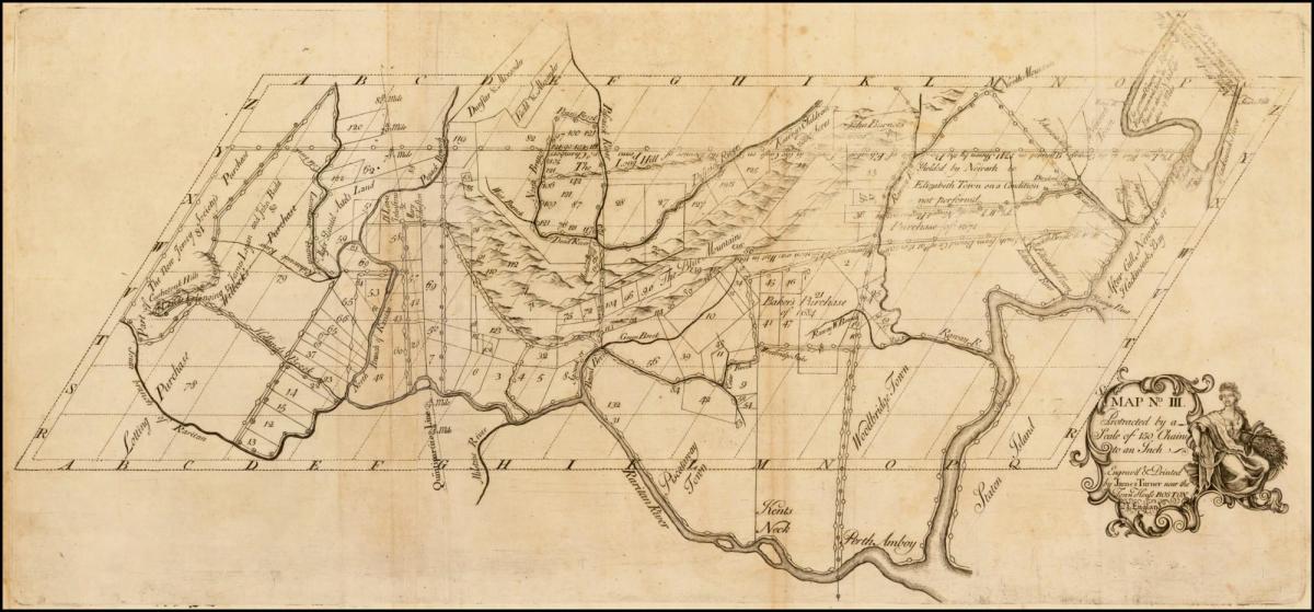 peta Boston kolonial