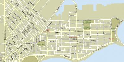 Jalan peta Boston