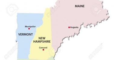 Peta New England syarikat